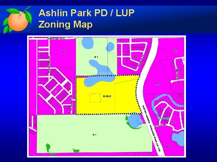 Ashlin Park PD / LUP Zoning Map 