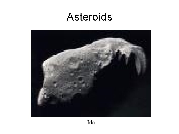 Asteroids Ida 