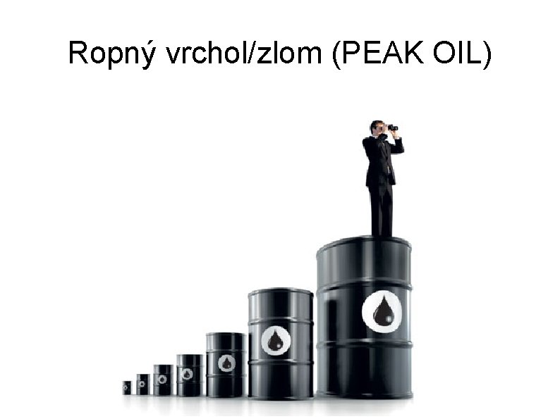 Ropný vrchol/zlom (PEAK OIL) 