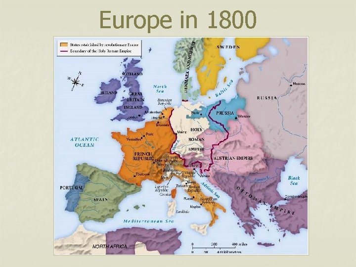 Europe in 1800 