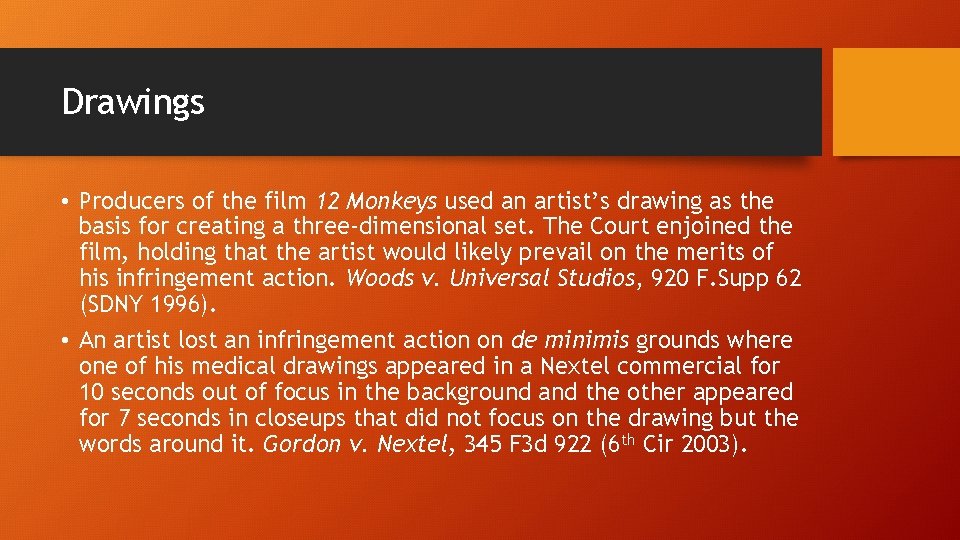 Drawings • Producers of the film 12 Monkeys used an artist’s drawing as the