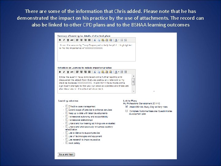 There are some of the information that Chris added. Please note that he has