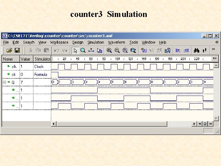 counter 3 Simulation 