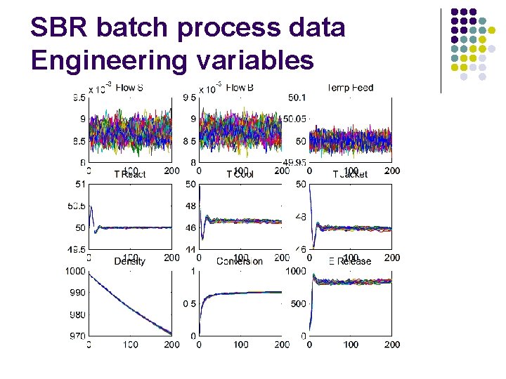 SBR batch process data Engineering variables 