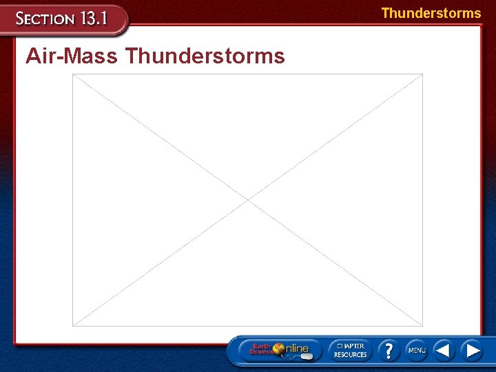 Thunderstorms Air-Mass Thunderstorms 