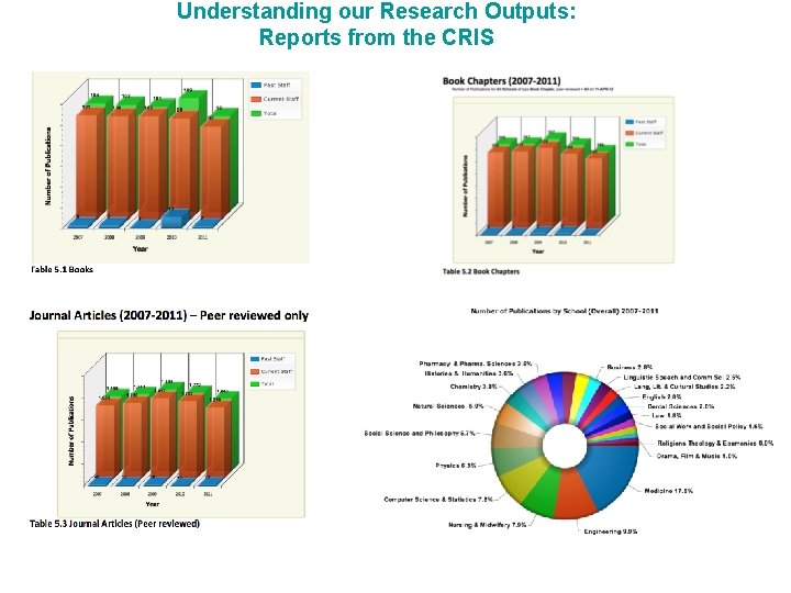 Understanding our Research Outputs: Reports from the CRIS 