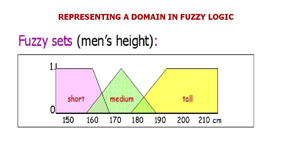 REPRESENTING A DOMAIN IN FUZZY LOGIC 