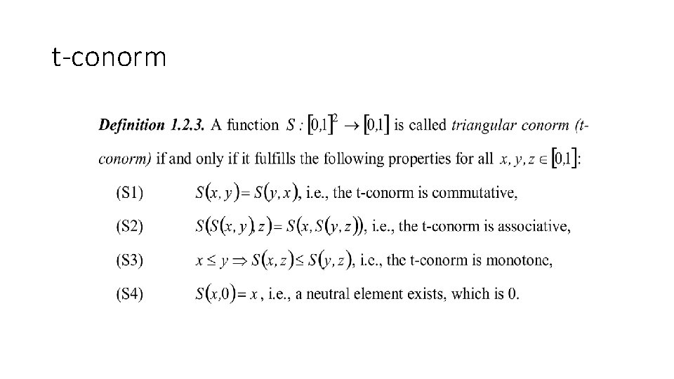 t-conorm 