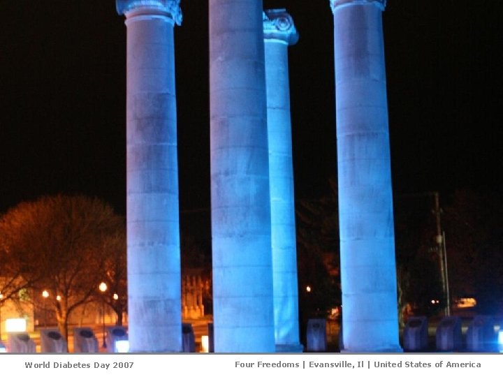 World Diabetes Day 2007 Four Freedoms | Evansville, Il | United States of America