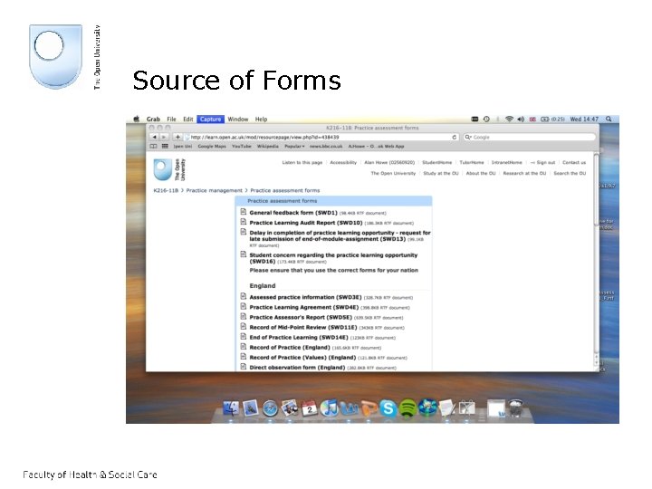 Source of Forms 