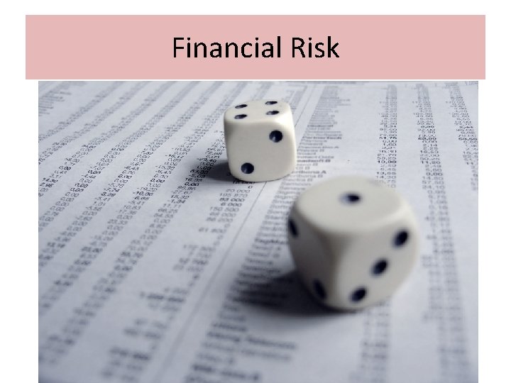 Financial Risk 