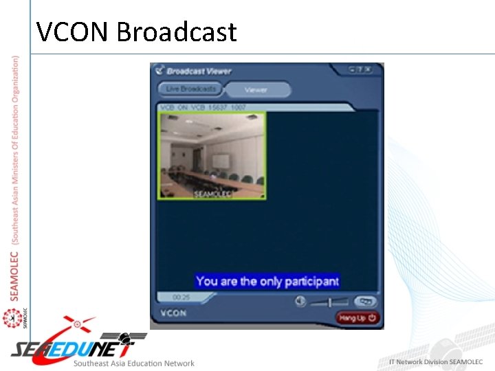 VCON Broadcast 