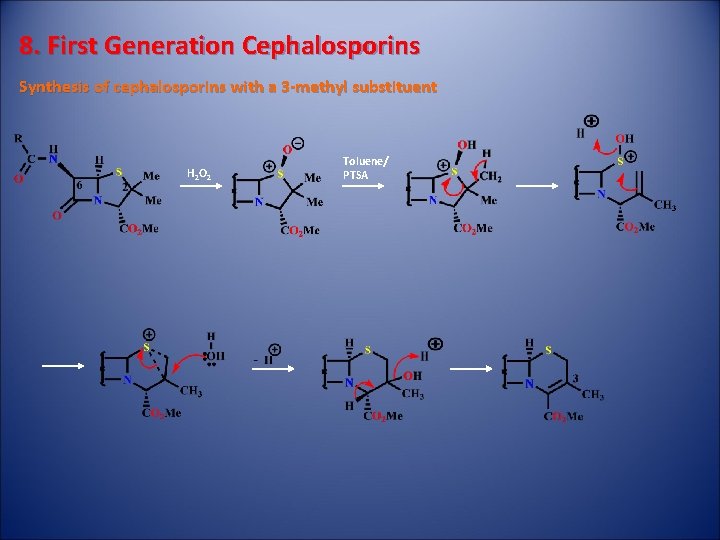 8. First Generation Cephalosporins Synthesis of cephalosporins with a 3 -methyl substituent H 2