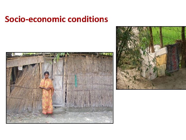 Socio-economic conditions 
