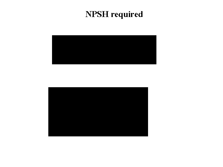 NPSH required 