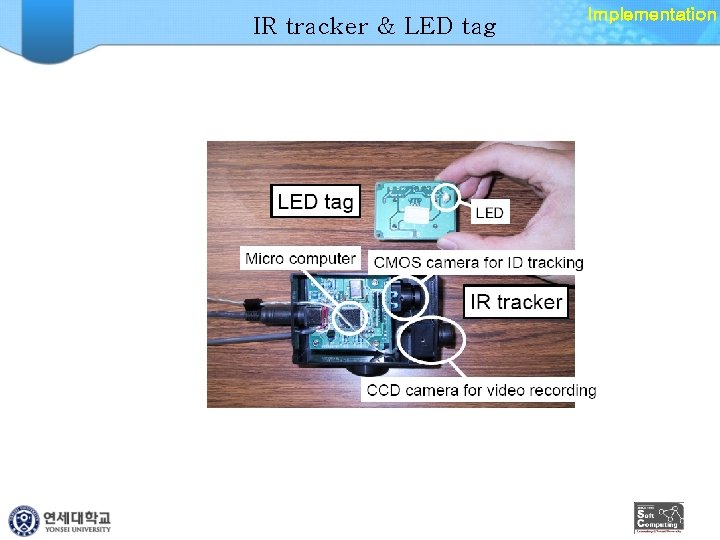 IR tracker & LED tag Implementation 