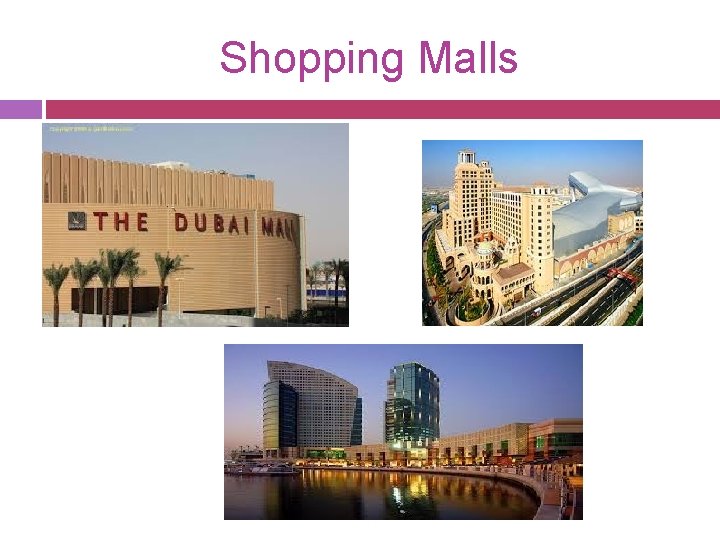 Shopping Malls 