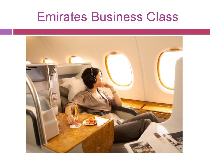 Emirates Business Class 