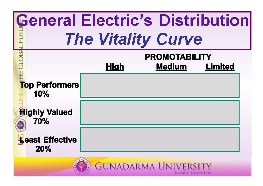 General Electric’s Distribution The Vitality Curve 