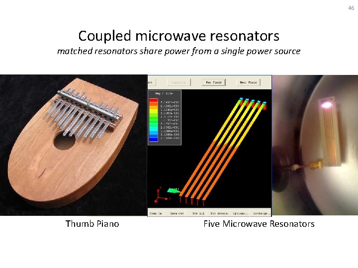 46 Coupled microwave resonators matched resonators share power from a single power source Thumb