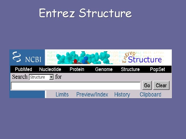 Entrez Structure 