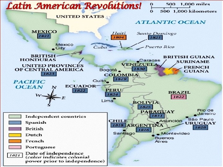 Latin American Revolutions! 