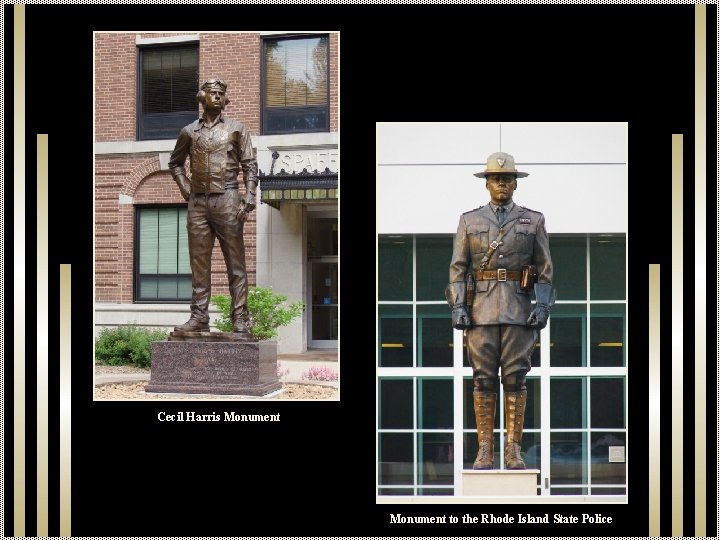 Cecil Harris Monument to the Rhode Island State Police 