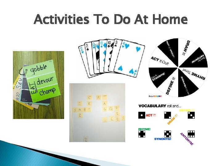 Activities To Do At Home 