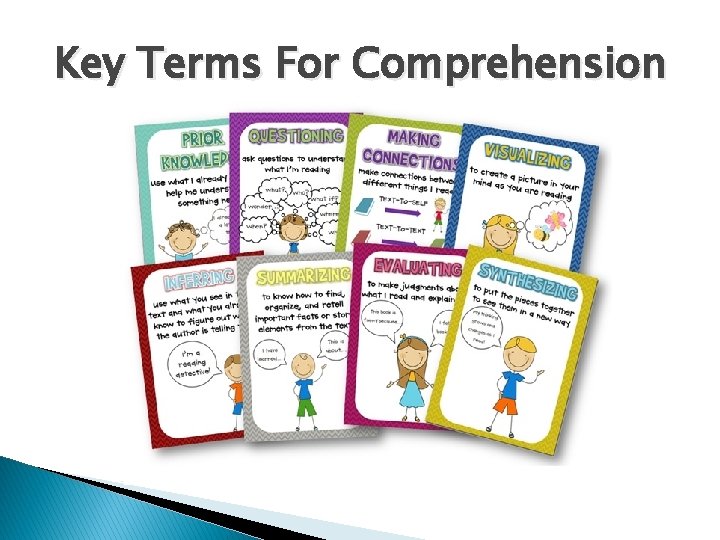 Key Terms For Comprehension 