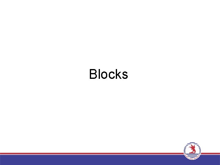 Blocks 