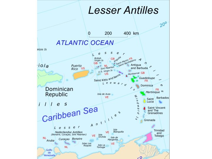 Chapter 11 Section 2 The Caribbean Islands Standard