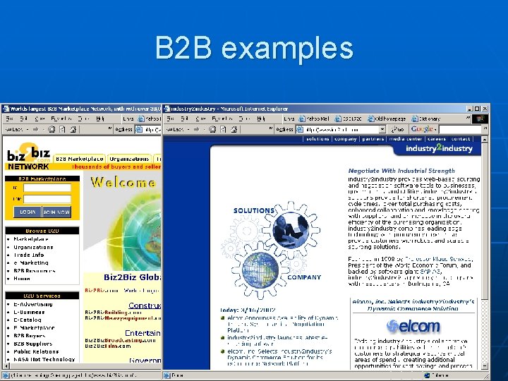 B 2 B examples 39 