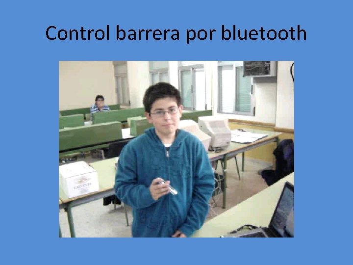 Control barrera por bluetooth 