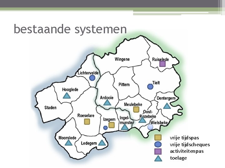 bestaande systemen vrije tijdspas vrije tijdscheques activiteitenpas toelage 