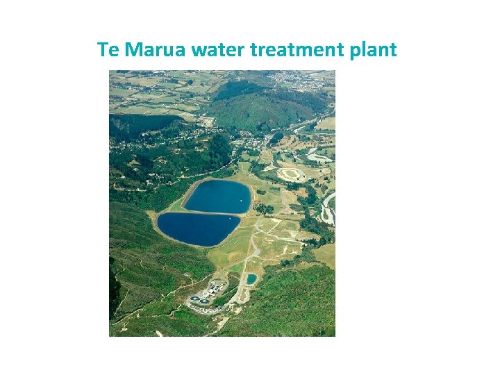 Te Marua water treatment plant 