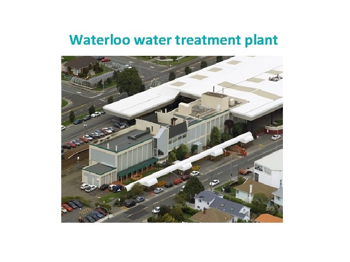 Waterloo water treatment plant 