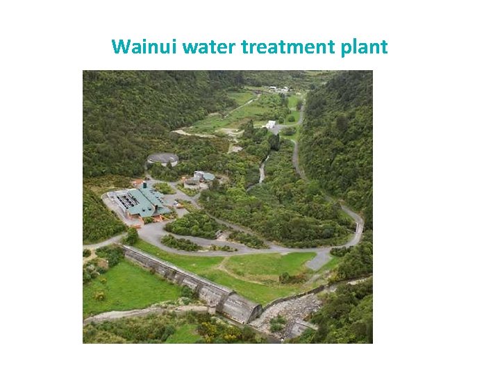 Wainui water treatment plant 