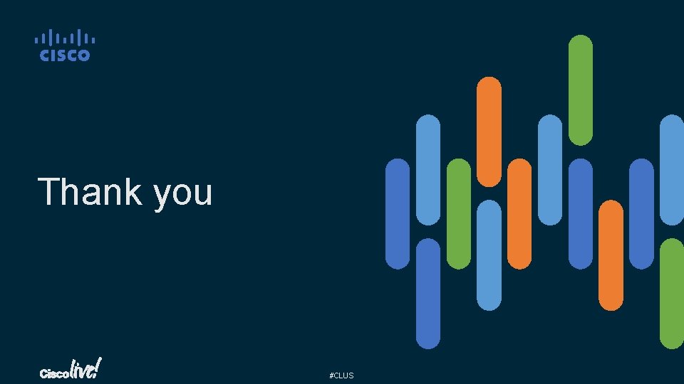 Thank you #CLUS 