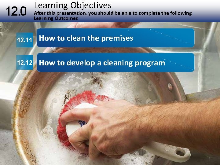 12. 0 Learning Objectives After this presentation, you should be able to complete the