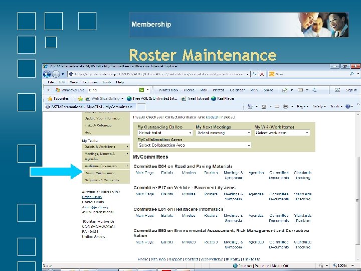 Roster Maintenance 