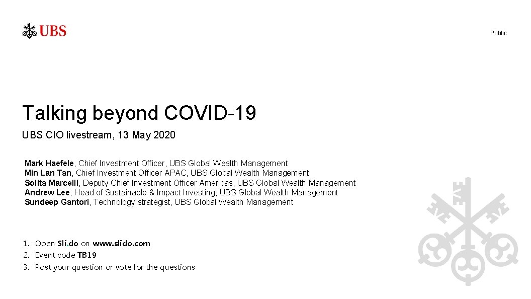 Public Talking Beyond Covid19 Ubs Cio Livestream 13