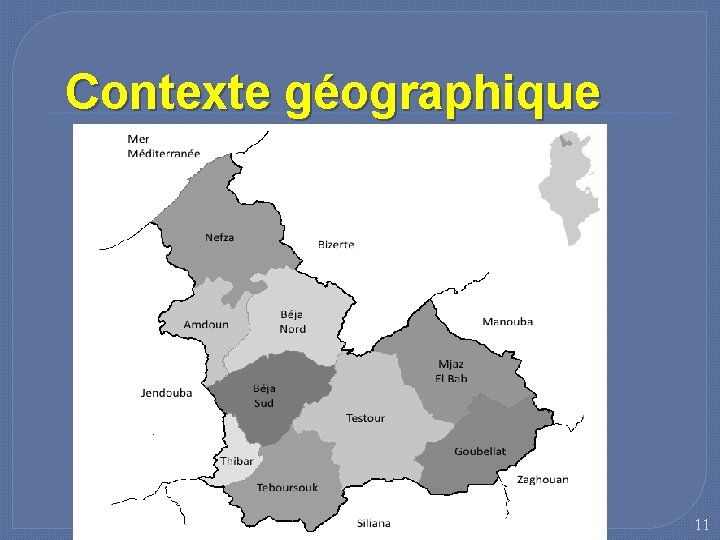 Contexte géographique 11 