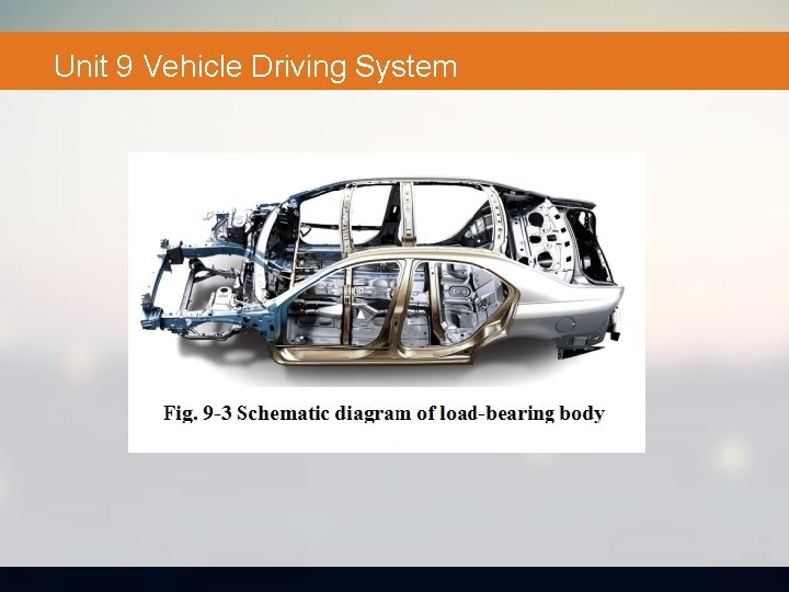 Unit 9 Vehicle Driving System 