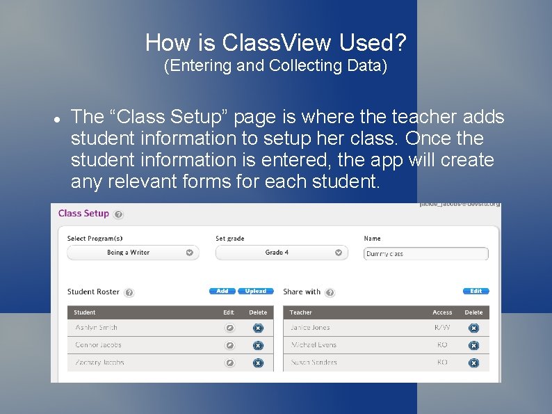Introduction to DSC Class View Being a Writer