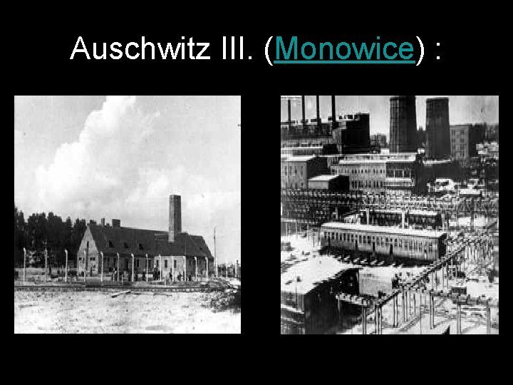 Auschwitz III. (Monowice) : 