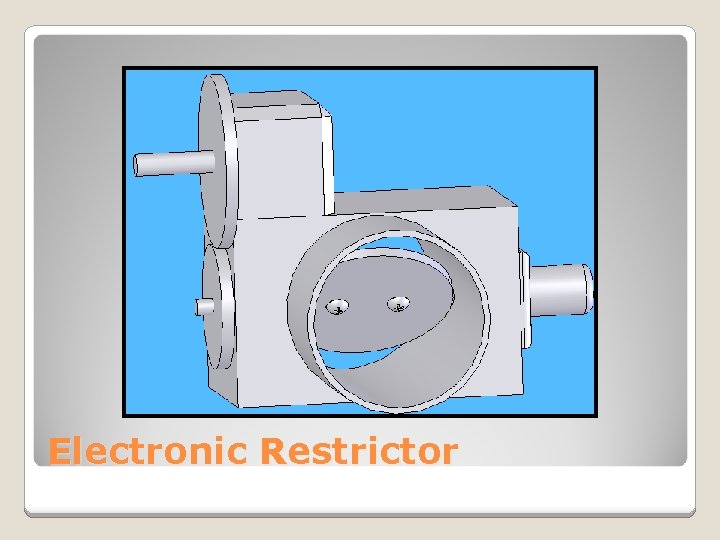 Electronic Restrictor 