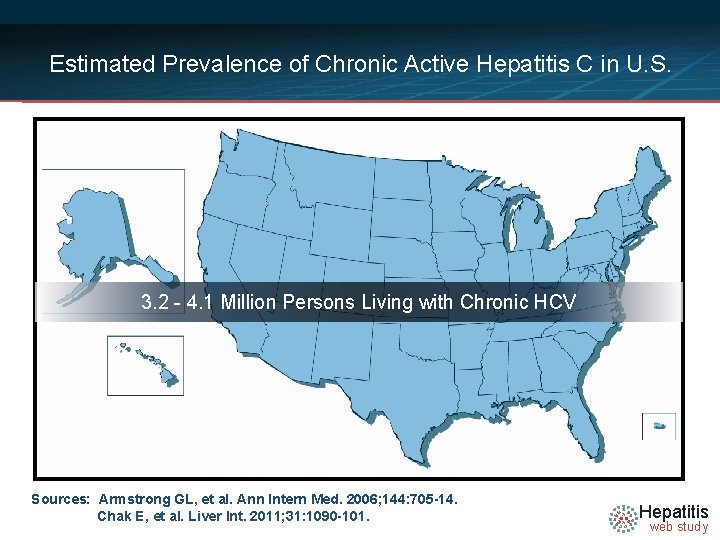 Estimated Prevalence of Chronic Active Hepatitis C in U. S. 3. 2 - 4.