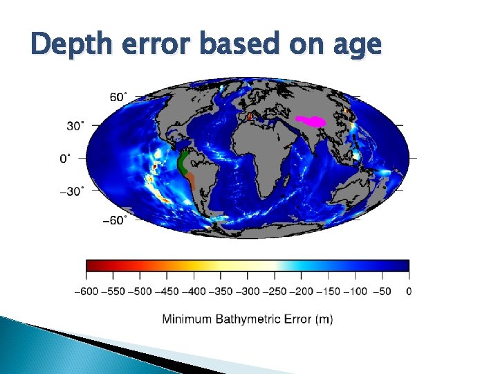 Depth error based on age 