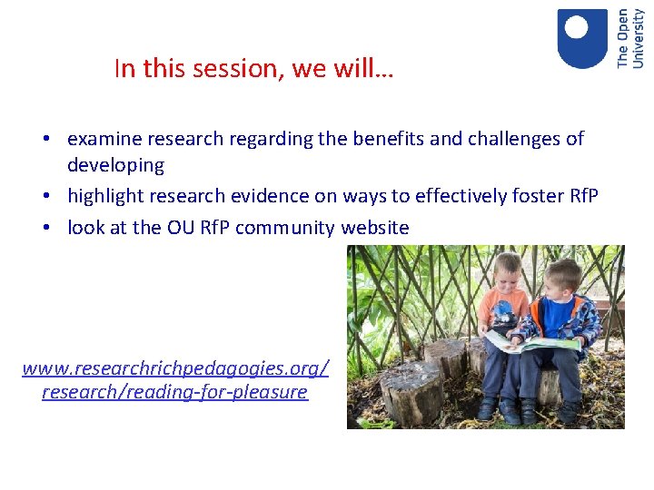 In this session, we will… • examine research regarding the benefits and challenges of