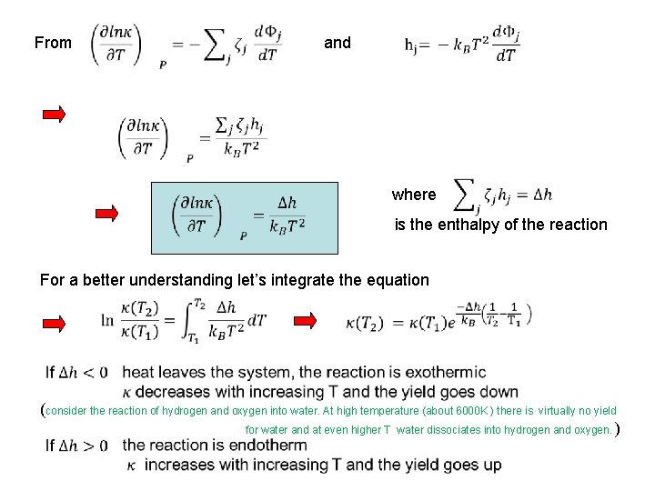 From and where is the enthalpy of the reaction For a better understanding let’s